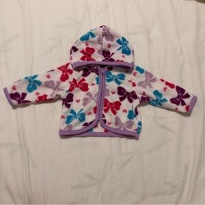 Vitamins Baby Colorful Butterfly Baby Hoodie